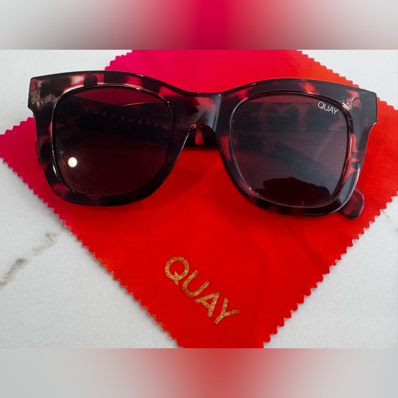 Quay After Hours Tortoiseshell Sunglasses - Picture 3 of 8